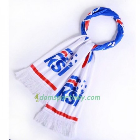 Islandia Mistrzostwa Świata 2018 Szalik Biały